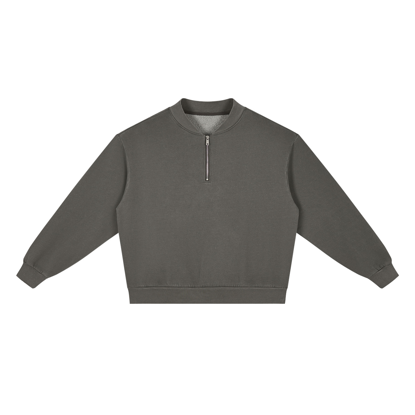 Unisex Vintage Wash Fleece Quarter Zip Sweatshirt