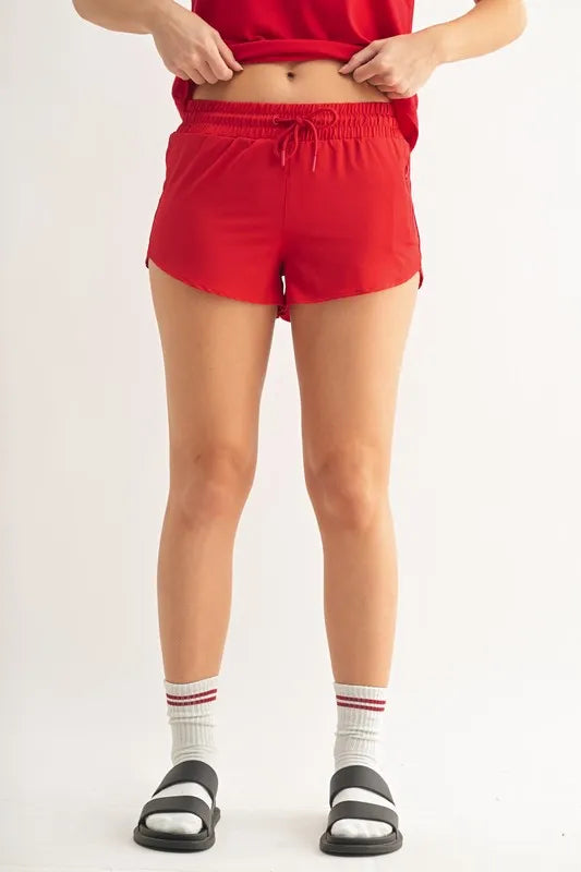 Mono B Drawcord Mini Shorts – MYN2O