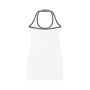 Women's Binding Tight Halter Dress – Bodycon Sleeveless Mini Dress