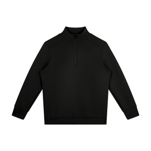 Men's Quarter Zip Sweatshirt – Premium Mock Neck Pullover