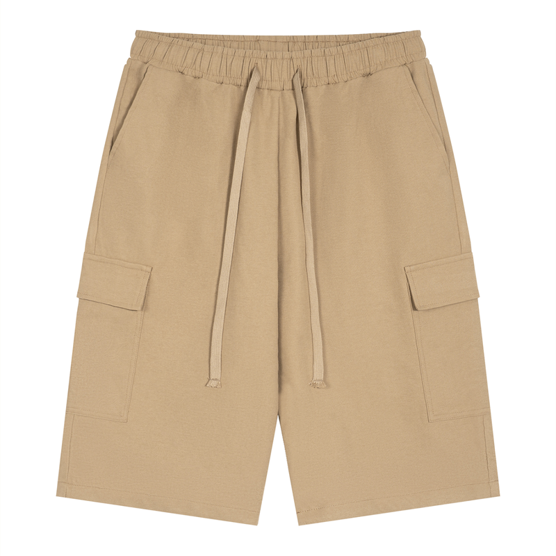 Unisex Drawstring Cargo Shorts