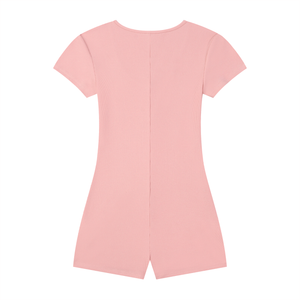 Women's Dual-Function Cape Tie-Waist Romper – Slim Fit Casual One-Piece Outfit