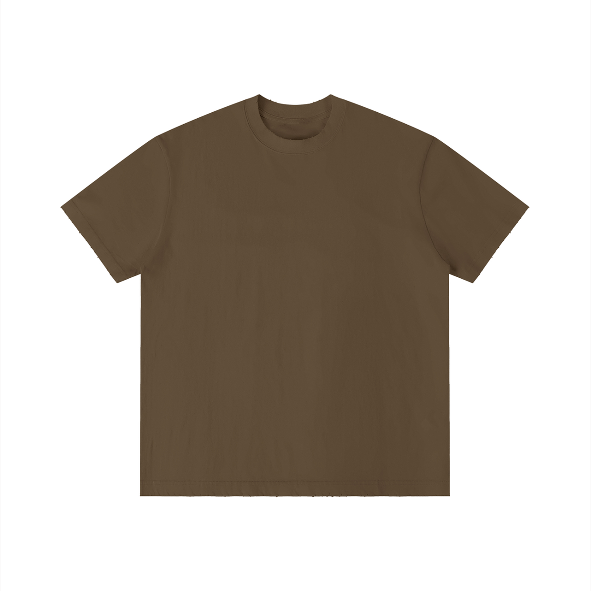 Unisex Vintage Wash Distressed T-Shirt – Oversized Premium Streetwear Tee