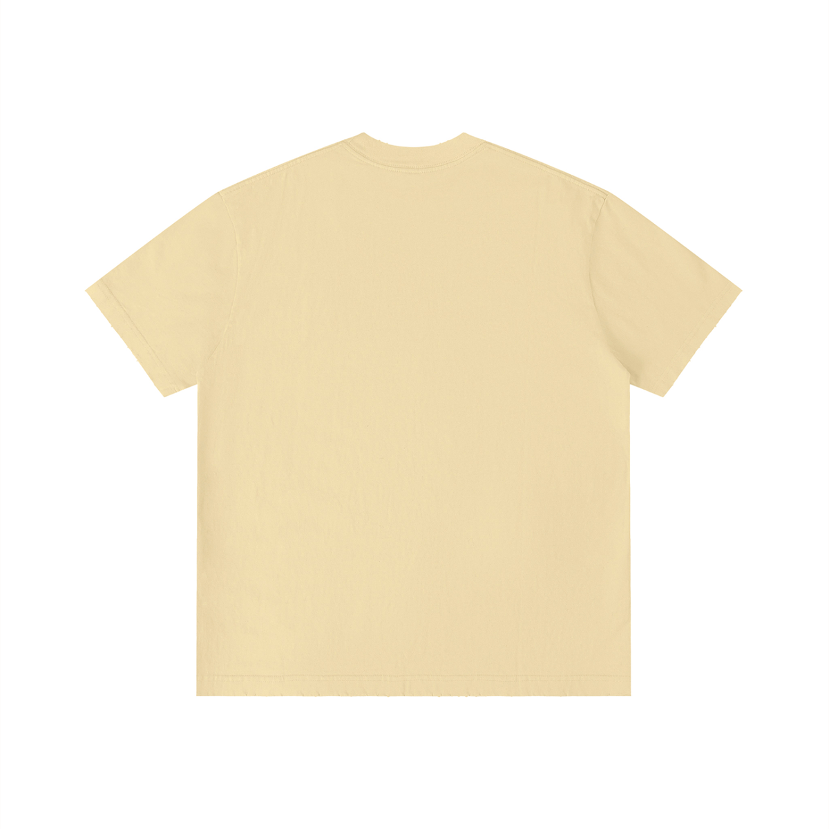 Unisex Vintage Wash Distressed T-Shirt – Oversized Premium Streetwear Tee