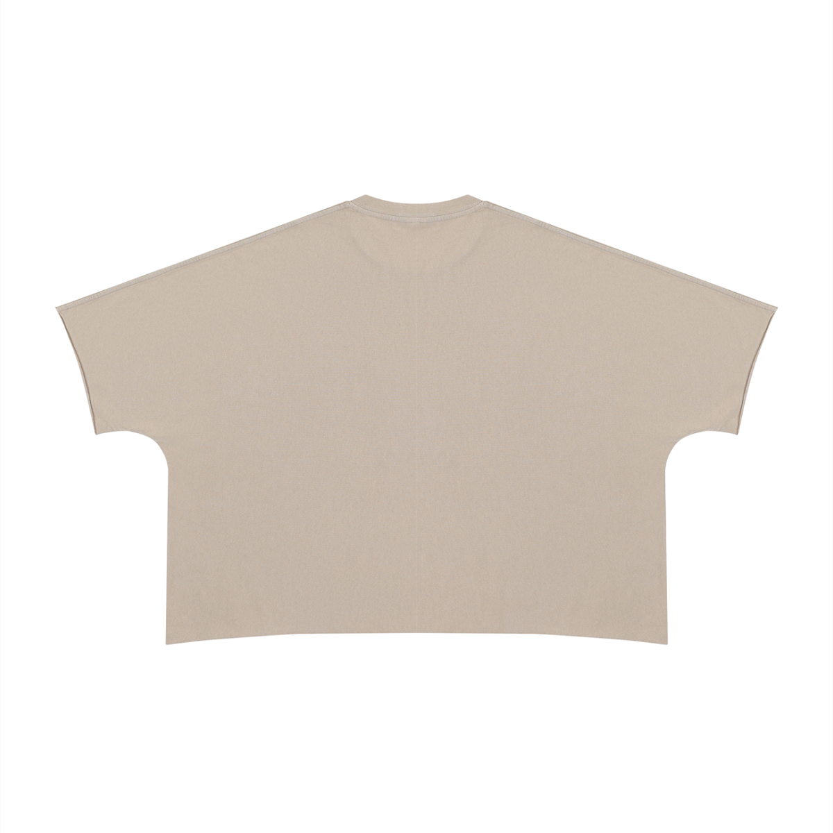 Unisex Heavyweight Boxy Raw Edge T-Shirt – Premium Oversized Streetwear Tee