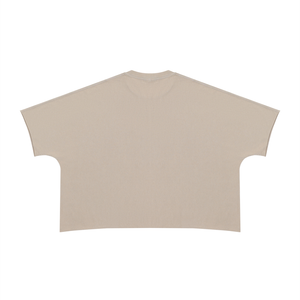 Unisex Heavyweight Boxy Raw Edge T-Shirt – Premium Oversized Streetwear Tee