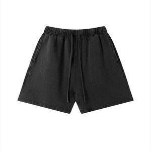 Unisex Vintage Wash Cotton Shorts – Relaxed Fit Streetwear Shorts