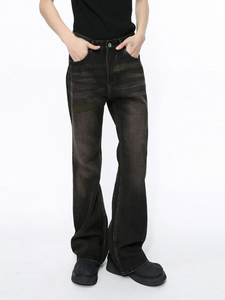 Men's Clean Fit Bootcut Jeans with Pockets | MYN2O