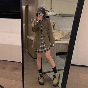 High-grade Fried Street Small Suit Jacket Korean Style