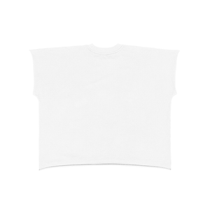 Raw Edge Boxy Non-Shrink T-Shirt