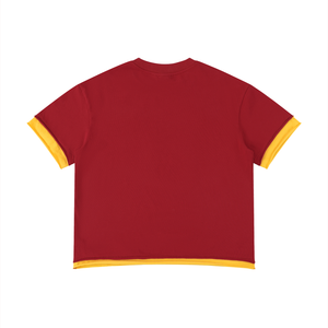 Unisex Boxy Color Block T-Shirt – Oversized Premium Streetwear Tee