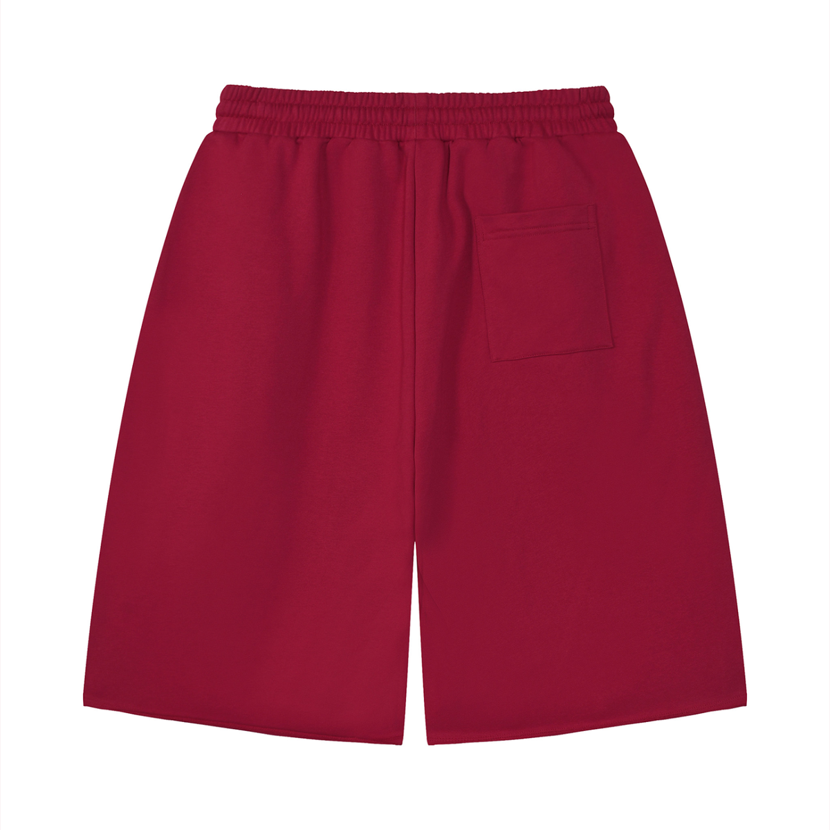 Unisex Loose Raw Edge Shorts