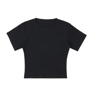 Lightweight Cocoon Shape Short Sleeve Top