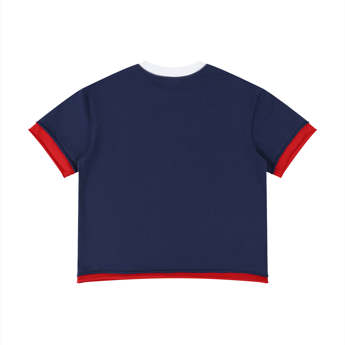 Unisex Boxy Color Block T-Shirt – Oversized Premium Streetwear Tee