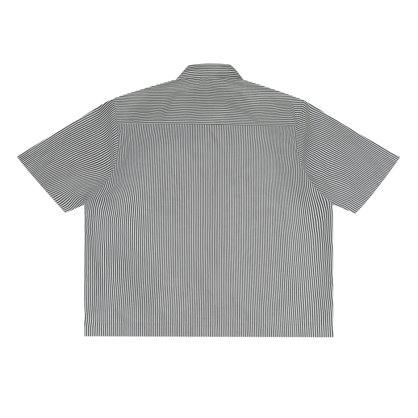 Oversized Vertical Stripe Boxy Shirt