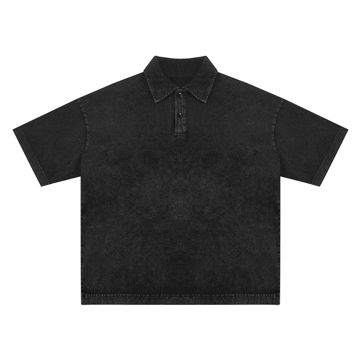 Heavyweight Snow-Washed Polo T-Shirt