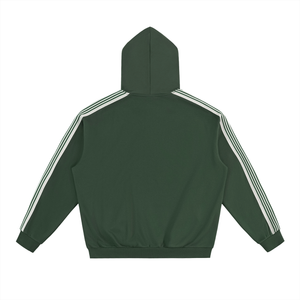 Side Stripe Drop-Shoulder Hoodie