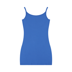 Women's Solid Sleeveless Bodycon Dress – Slim Fit Casual Midi Dress