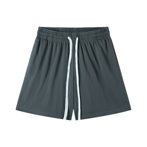 Mesh Drawstring Shorts