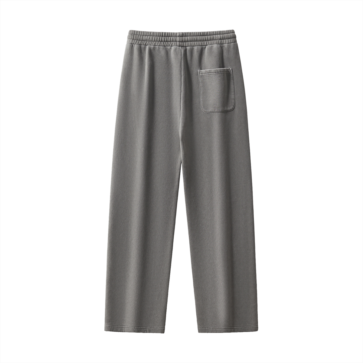 Frayed Enzyme Washed Fleece Sweatpants