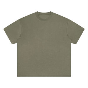 Men's Quick-Dry Drop Shoulder Performance T-Shirt – Oversized Athletic Tee