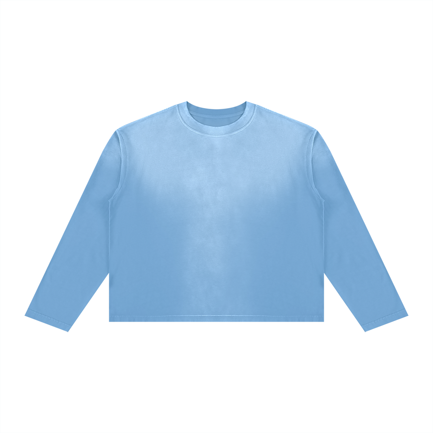 Unisex Sunfade Boxy Long Sleeve T-Shirt