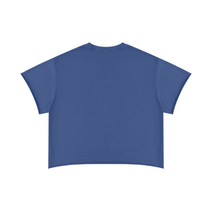 Unisex Boxy Raw Edge T-Shirt – Oversized Premium Cotton Streetwear Tee