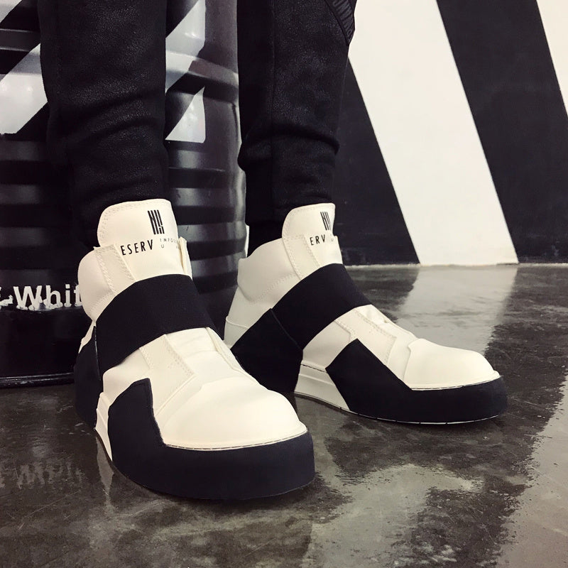 Women'sRound Toe High-Top Sneakers – MYN2O