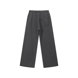 Snow Washed Raw Edge Sweatpants