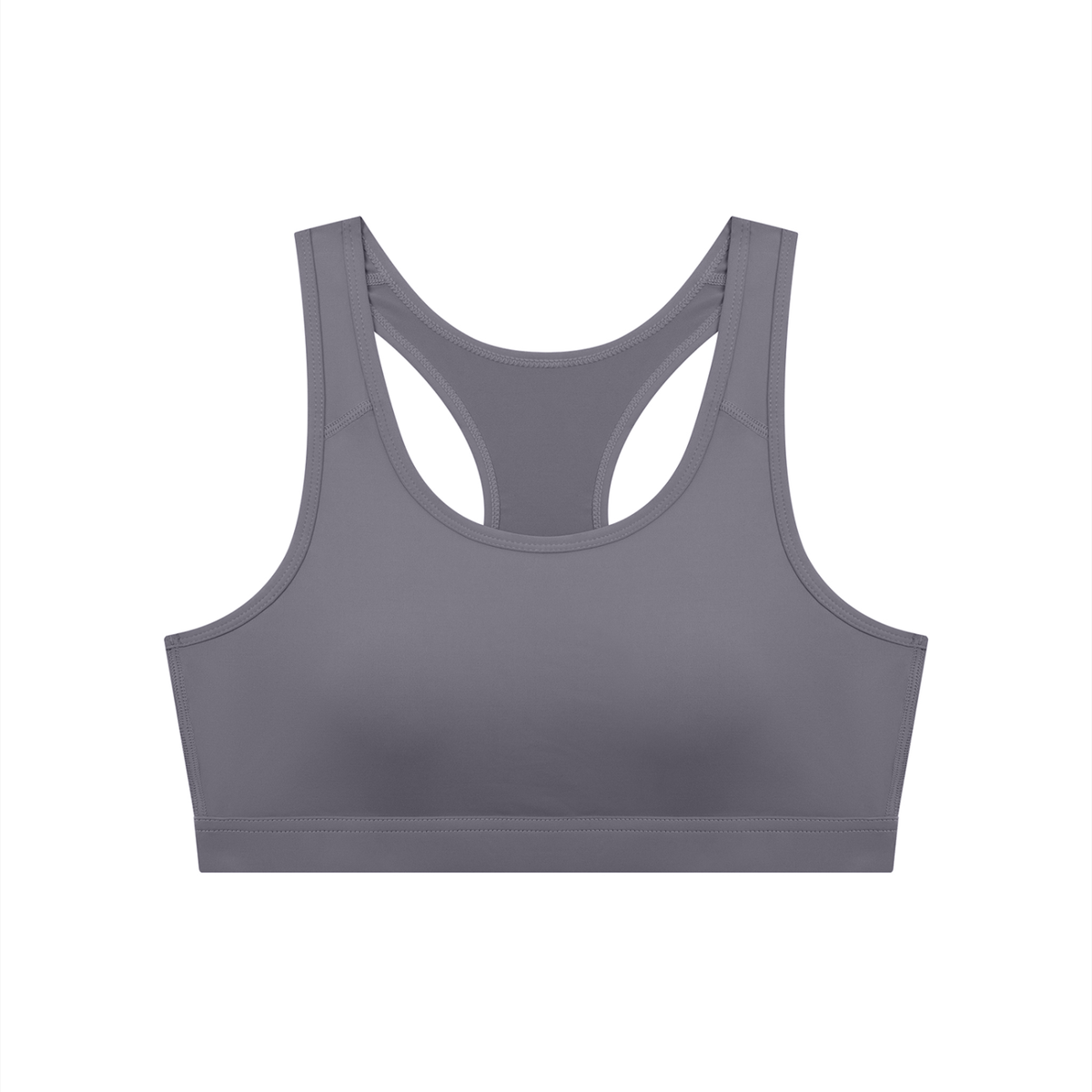 Women's Cropped Sports Bra – Medium Support Activewear Crop Top