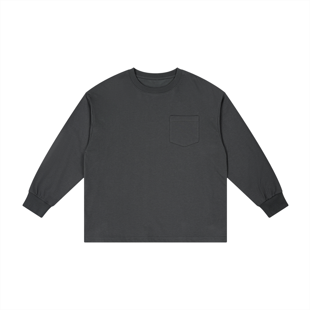 Kids' Long Sleeve T-Shirt – Soft Cotton Everyday Crew Neck Tee