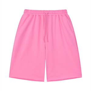 Unisex Loose Raw Edge Shorts