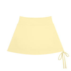 Women's Drawstring A-Line Yoga Skort