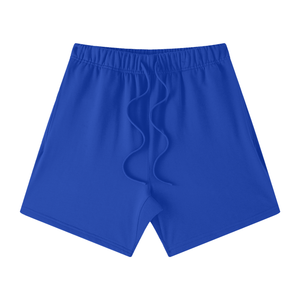 Unisex Earth Tone Loose Fit Cotton Shorts