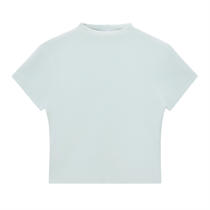 Essential Slim Fit Mock Neck T-Shirt