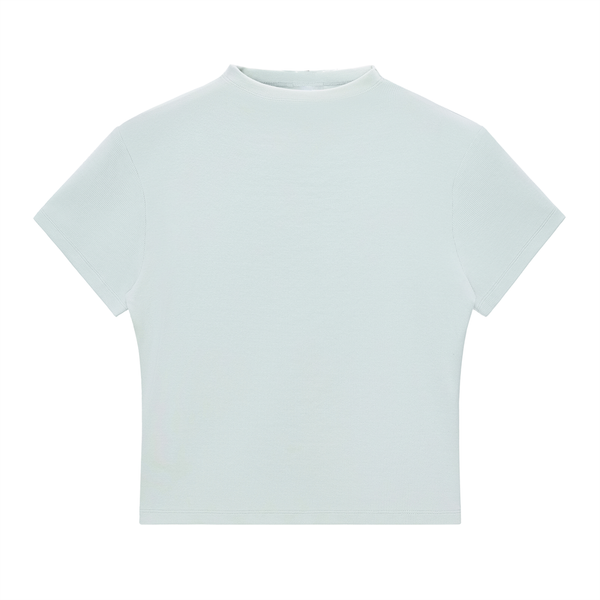 Essential Slim Fit Mock Neck T-Shirt