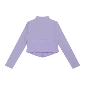 Women's Slim Fit Full-Zip Performance Jacket – Activewear Yoga Jacket