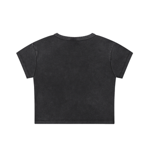 Snow Washed Crop Top