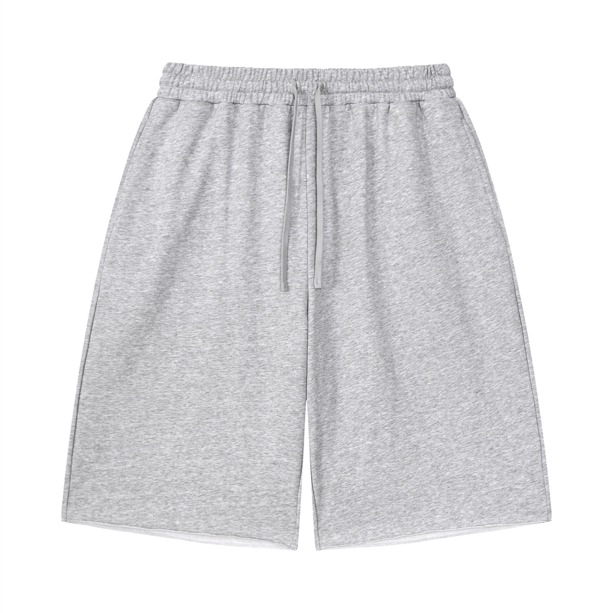 Unisex Loose Raw Edge Shorts