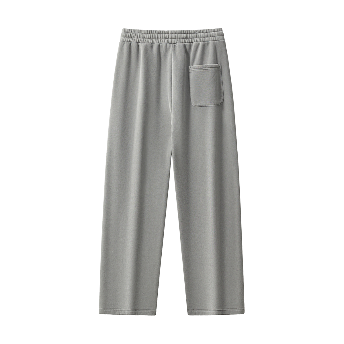 Frayed Enzyme Washed Fleece Sweatpants