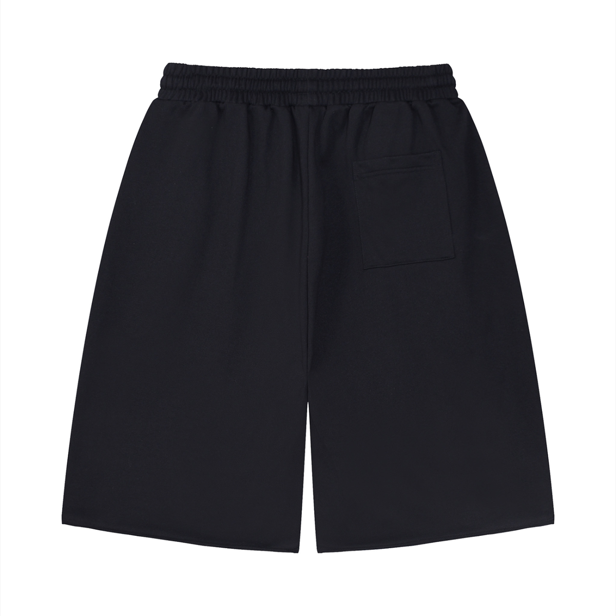 Unisex Loose Raw Edge Shorts