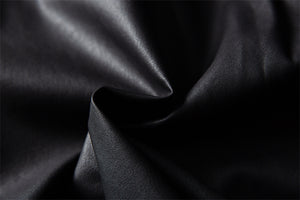Casual Matte PU Leather Jacket Men's Coat