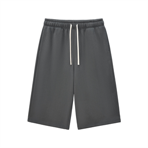 Relaxed Drawstring Three-quarter Sweatpants
