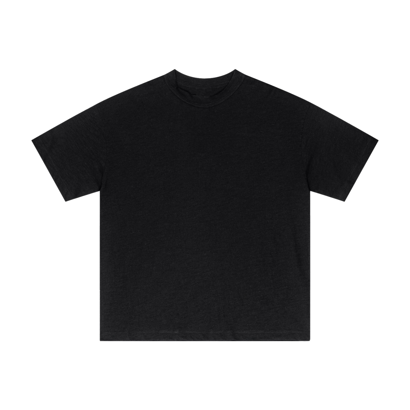 Lightweight Slub Cotton Plain T-Shirt
