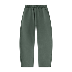 Unisex Vintage Wash Barrel Leg Fleece Sweatpants