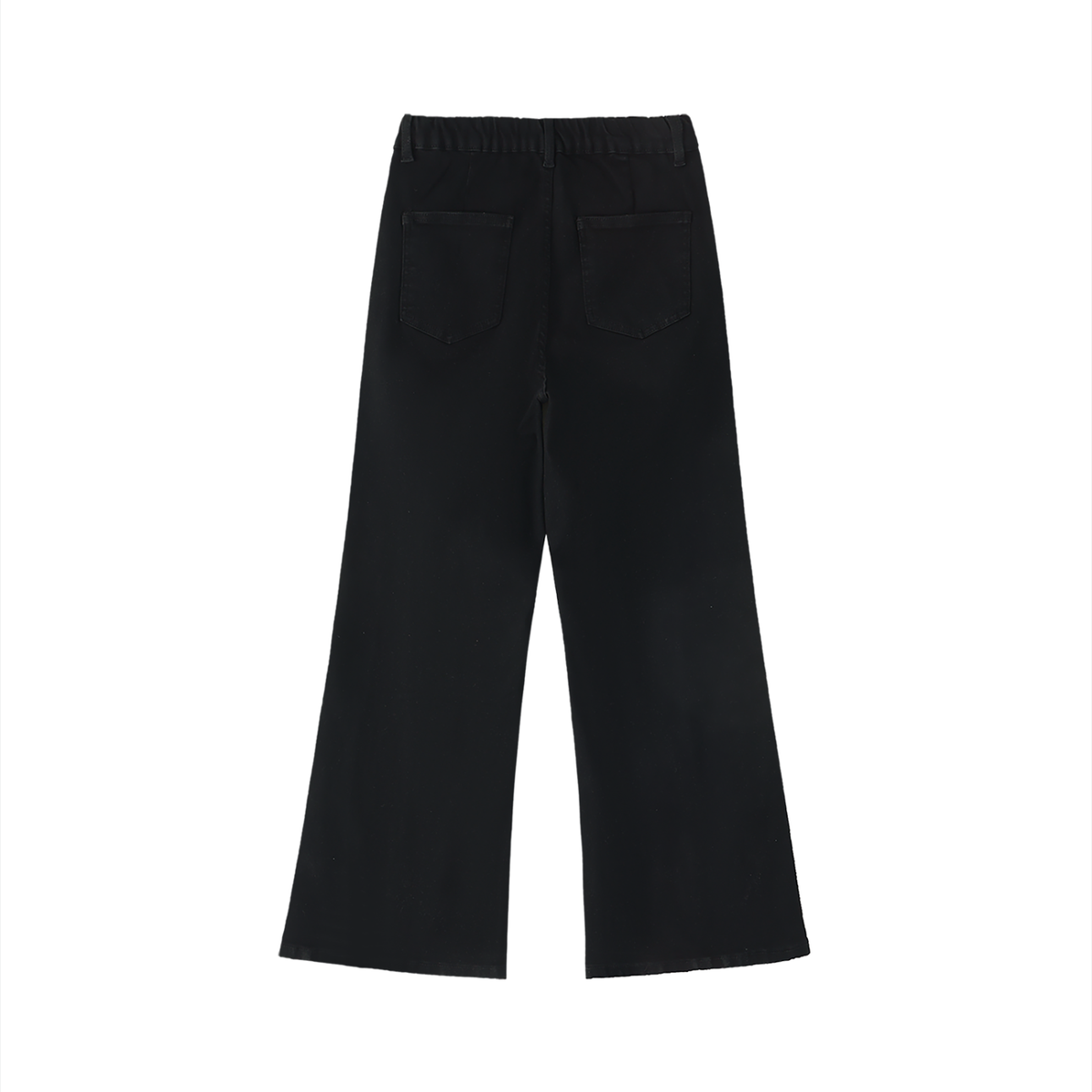Women's High-Waisted Flared Leg Jeans – Stretch Denim Bootcut Jeans