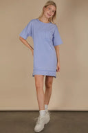 VERY J Plus Size Mineral Washed Knit Shift Mini Dress – MYN2O

