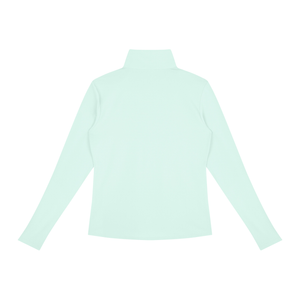 Women's Quarter Zip Yoga Pullover – Performance Activewear Top
