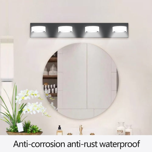 LED Modern Black 4 Light Vanity Light Fixture Mirror Bathroom Wall Light - MYN2O.COM  - null - Indoor Lighting - product_vendor - #product_price