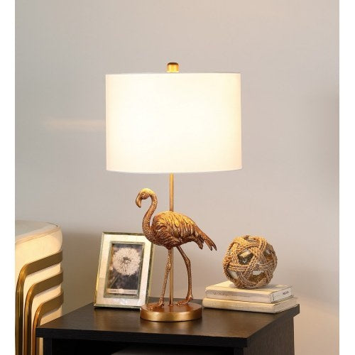 Matte Gold Flamingo Resin Table Lamp - MYN2O.COM  - null - Indoor Lighting - product_vendor - #product_price
